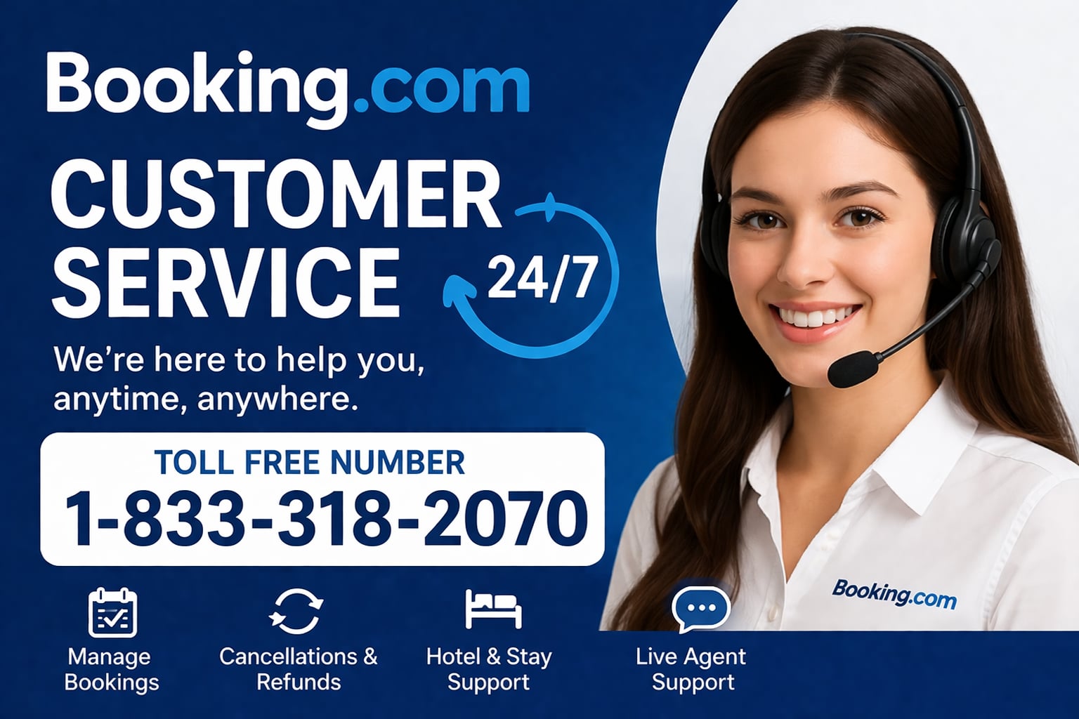 Booking.com {Customer Service} | Detailed Contact Info for 24/7 Travel Assistance