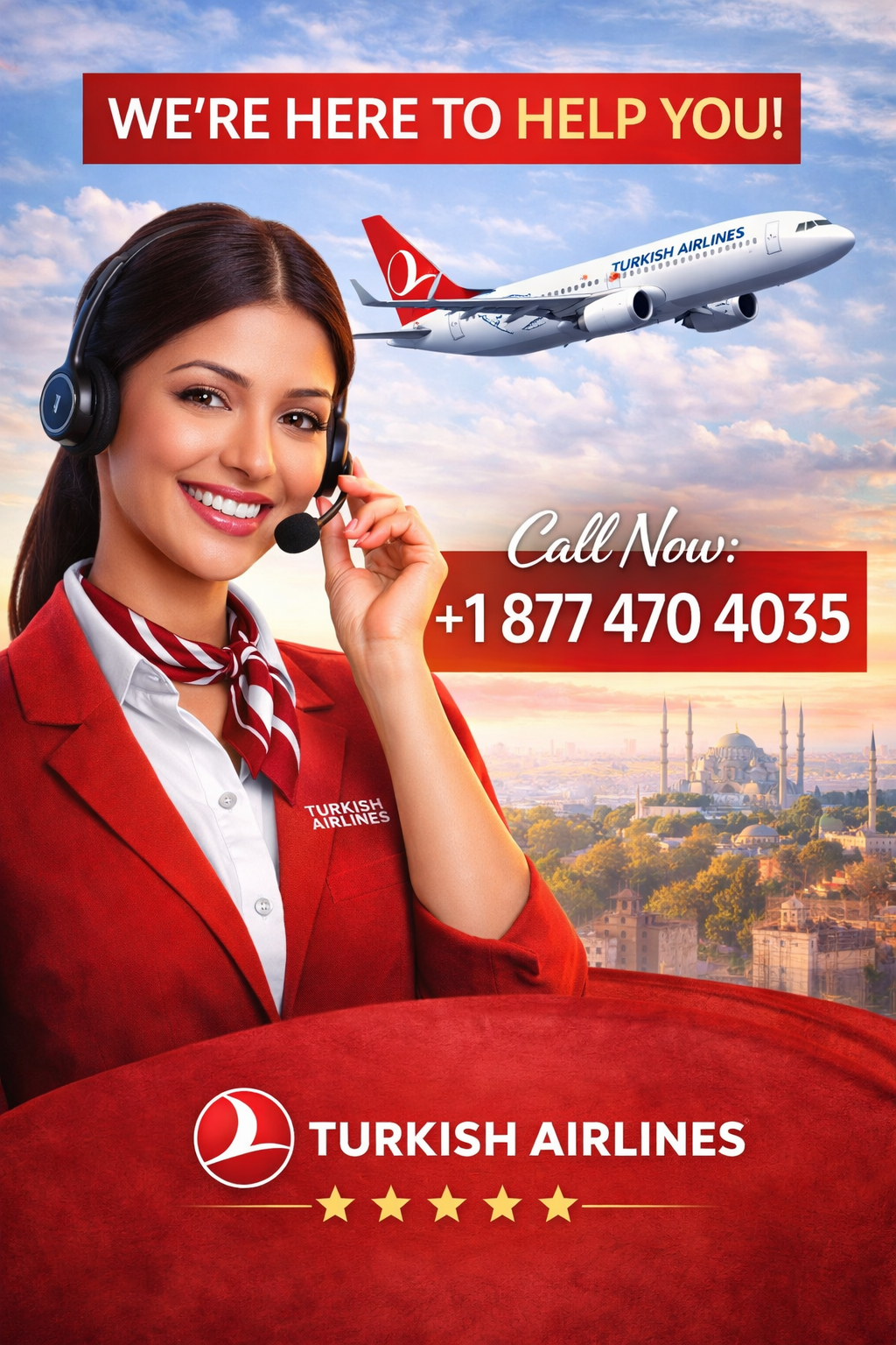 Turkish Airlines&reg; Customer Service Updated Path ââ Step-by-Step Help &amp; Support 24/7 Turkish Airlines