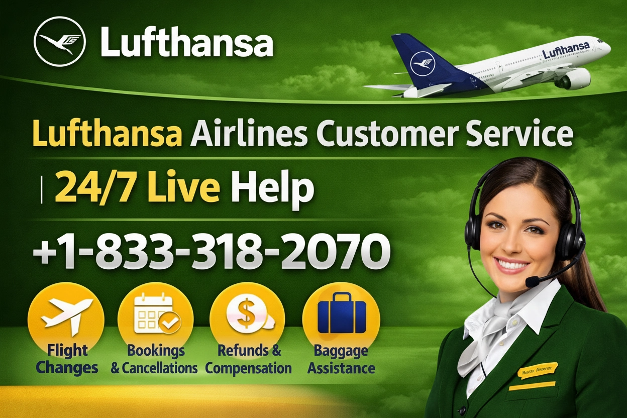 Lufthansa Airlines™ Customer Service Complete Guide || Step-by-Step Help & Support 24/7 Lufthansa Airlines