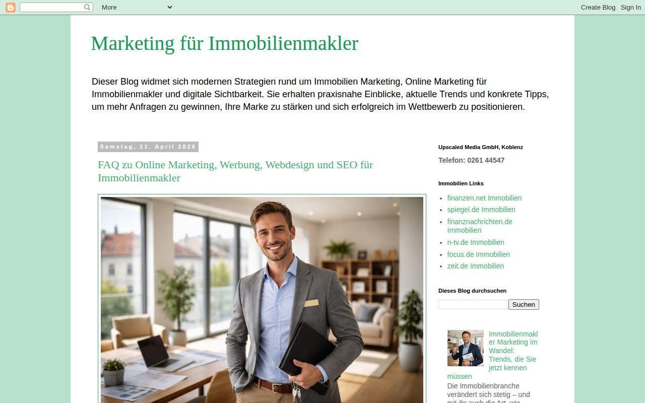 Marketing für Immobilienmakler